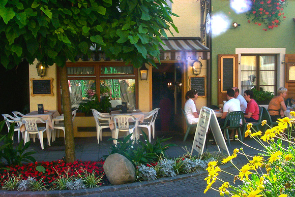 Cafe on the Bodensee